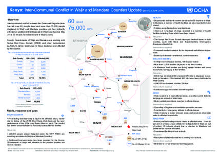 Mandera District / Wajir / Mandera / Internally displaced person / Provinces of Kenya / Wajir District / North Eastern Province