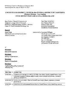 Jason Feola, et al. v. Appliance Recycling Centers of America, Inc., et al. 15-CV[removed]U.S. District Court Civil Docket