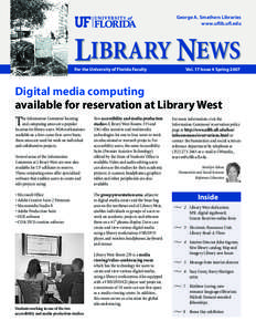 University of Florida Library West / Science / Academia / Librarian / Library / Suzy Covey / Government Documents Department / University of Florida Panama and the Canal Collection / Library science / George A. Smathers Libraries / Florida