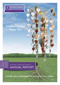 Volunteer Perpetual Honour Tree TH  DONCARE COMMUNITY SERVICES