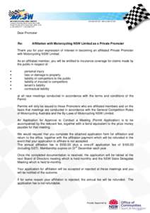 MOTORCYCLING NSW LIMITED  ACN[removed]ABN[removed]Location: 9 Parkes Street, Harris Park, NSW Postal: PO Box 9172, Harris Park, NSW, 2150