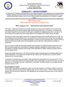 Lesser Antilles / Gender / Anguilla / Human geography / Census / Science / Sandy Hill / Sex ratio / Geography of Anguilla / Demography / Population / Statistics