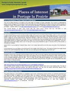 Microsoft Word - Places of Interest Fact Sheet.doc