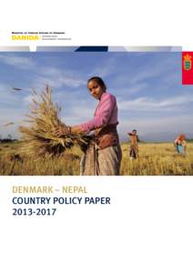 DENMARK – NEPAL COUNTRY POLICY PAPER[removed] CONTENTS