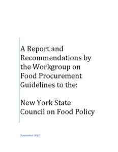 New York State Council on Food Policy