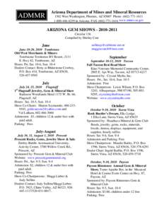 Hobbies / Tucson Gem & Mineral Show / Rocks / Lapidary / Tucson Convention Center / Tucson / Arizona locations by per capita income / Tucson /  Arizona / Arizona / Hardstone carving