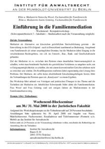 Microsoft Word - SoSe08_Wesel_Gruening_Familienmediation.doc