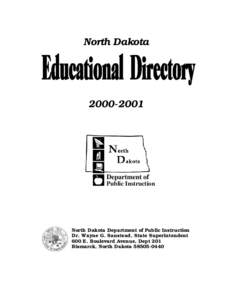 North Dakota[removed]Department of Public Instruction