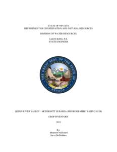 Irrigation / Hydraulic engineering / Land management / Groundwater / McDermitt /  Nevada-Oregon / Water resources / Water / Hydrology / Water management