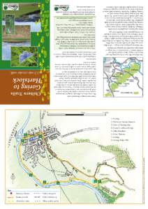 Route of walk 	  	 Public bridleway Alternate route