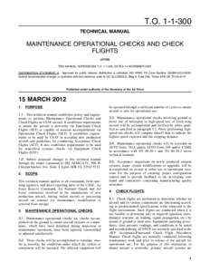 Aircraft maintenance checks / Flight test / Instrument flight rules / Combustion Integrated Rack / Airworthiness / Instrument meteorological conditions / Aviation / Air safety / Transport