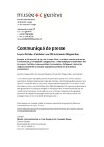 Microsoft Word - 2014_03_25-Communiqué de presse Prix Pritzker Shigeru Ban.docx