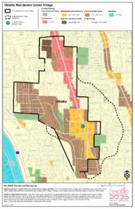 Seattle DPD - Draft Urban Village Map - Othello