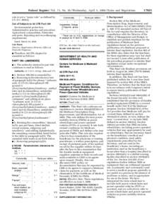 Federal Register / Vol. 71, No[removed]Wednesday, April 5, [removed]Rules and Regulations  rwilkins on PROD1PC63 with RULES rule is not a ‘‘major rule’’ as defined by 5 U.S.C[removed]).