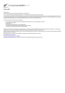 Patents Bill 29 August 2013 The Patents Bill 2008 received its third reading in Parliament on 28 August[removed]Once it is enacted, the Patents Bill will replace the Patents Act 1953 and provide a modern patent system in N