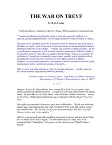 Microsoft Word - THE WAR ON TREYF.doc