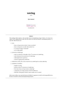 Computing / Software engineering / Computer programming / String / FALSE / Substring