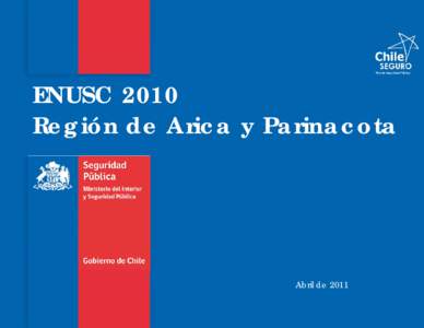 Microsoft PowerPoint - 15_resultados Arica y Parinacota ENUSC 2010.pptx