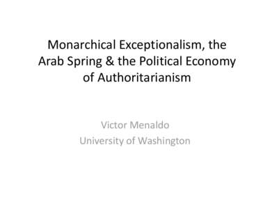Microsoft PowerPoint - Monarchic Exceptionalism [Compatibility Mode]