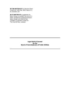 PUB Legal Counsel Final Submission Feb 19, 2010