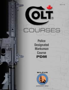 2015  Police Designated Marksman Course