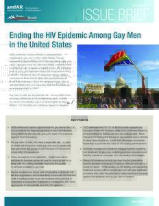 September[removed]ISSUE BRIEF The Foundation for AIDS Research