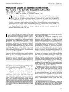 American Political Science Review  Vol. 104, No. 3 August 2010