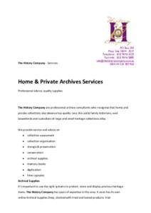Microsoft Word - capability file - home archives.doc