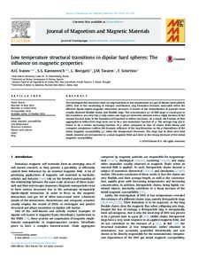 Journal of Magnetism and Magnetic Materials–276  Contents lists available at ScienceDirect Journal of Magnetism and Magnetic Materials journal homepage: www.elsevier.com/locate/jmmm