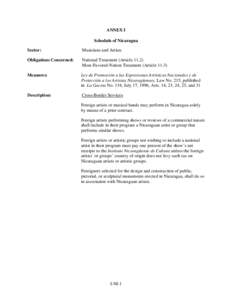 Microsoft Word - NI Annex I Final Version[removed]doc