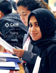 annual report 2010–2011  Making Democracy Work