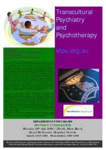 Transcultural Psychiatry and Psychotherapy vtpu.org.au