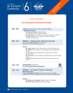 Pre Conference Symposium Programme