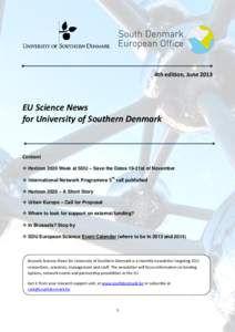 European Union / Brussels / Political philosophy / Esbjerg / University of Southern Denmark / Europe