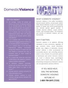 Gender-based violence / Violence / Crime / Sex crimes / Domestic violence / Psychological abuse / Sexual violence / Sexual assault / Stalking / Violence against women / Abuse / Ethics