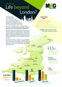 UK Offices  Life beyond London? Investment 	ideas