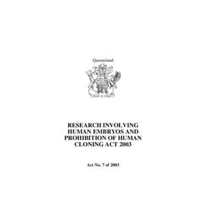 Cryobiology / Pregnancy / Reproduction / Human cloning / Embryo / Assisted reproductive technology / Stem cell laws and policy in the United States / Human Fertilisation and Embryology Authority / Biology / Cloning / Fertility medicine