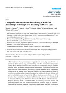 Changes in Biodiversity and Functioning of Reef Fish Assemblages following Coral Bleaching and Coral Loss