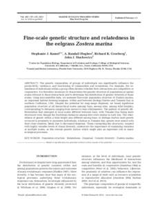 MARINE ECOLOGY PROGRESS SERIES Mar Ecol Prog Ser Vol. 447: 127–137, 2012 doi: [removed]meps09447