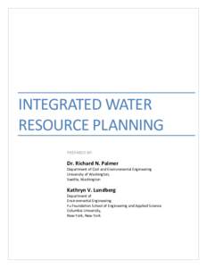 Microsoft Word - integrated water resources planning final - PPW.doc