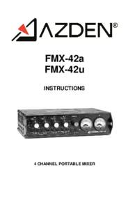 NEW FMX-42a&u manual 5.5x85