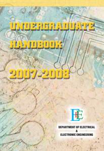 Undergraduate Handbook[removed]DEPARTMENT OF ELECTRICAL & ELECTRONIC ENGINEERING  THE UNIVERSITY OF HONG KONG