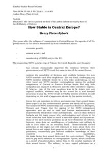 Liberal democracies / Member states of the European Union / Member states of the United Nations / Republics / Slovakia / NATO / Vladimír Mečiar / Ivan Gašparovič / Bratislava / Europe / International relations / Landlocked countries