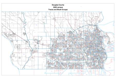 Douglas County 2000 census Tracts and Block Groups 2