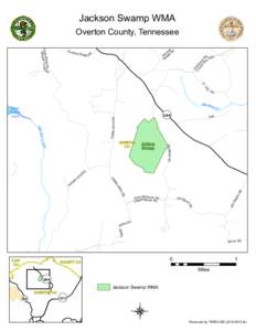 Jackson Swamp WMA  Overton County, Tennessee mm e  r Shad