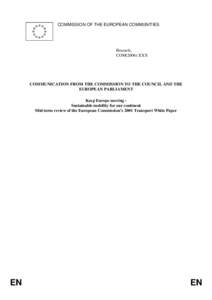 European Union / Co-modality / Rail transport / Transport Integration Act / Public transport / Transport / Sustainable transport / Transportation planning