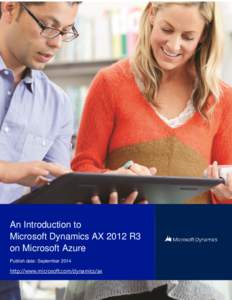 An Introduction to Microsoft Dynamics AX 2012 R3 on Microsoft Azure