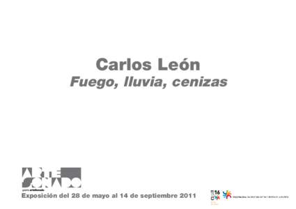 Carlos León  Fuego, lluvia, cenizas