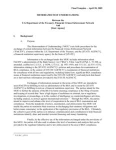 Finance / Bank Secrecy Act / Financial Crimes Enforcement Network / Financial system / Money laundering / Birmingham Small Arms Company / Terrorism financing / USA PATRIOT Act /  Title III /  Subtitle B / USA PATRIOT Act /  Title III / Tax evasion / Business / Financial regulation