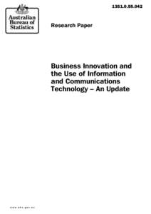 Research Paper Business Innovation and the Use of Information